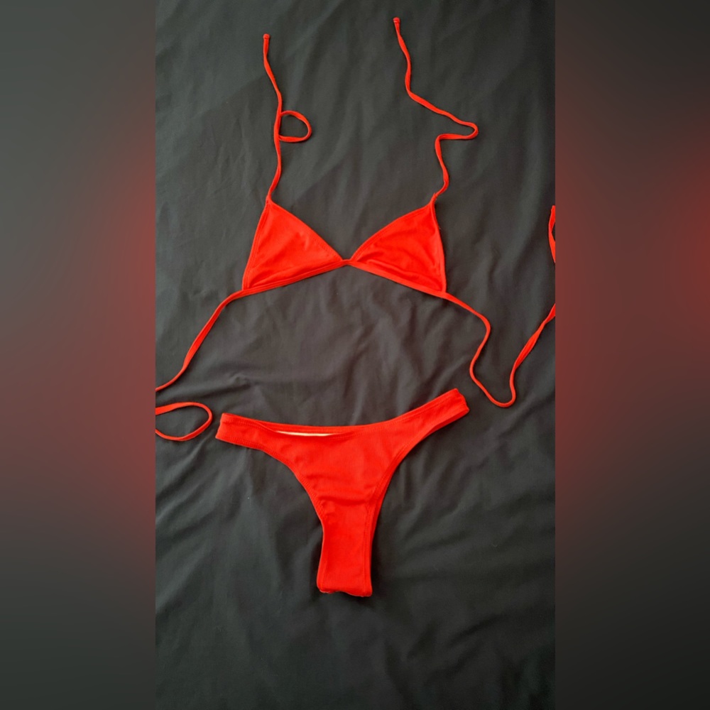 Shein Triangle High Cut Bikini